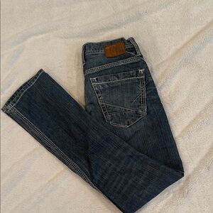BKE Dark Blue Aaron Jeans